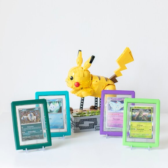 Card Shark  Display in BLACK  - For Trading Cards, Stamps, Pokemon Cards - Picture 3 of 8